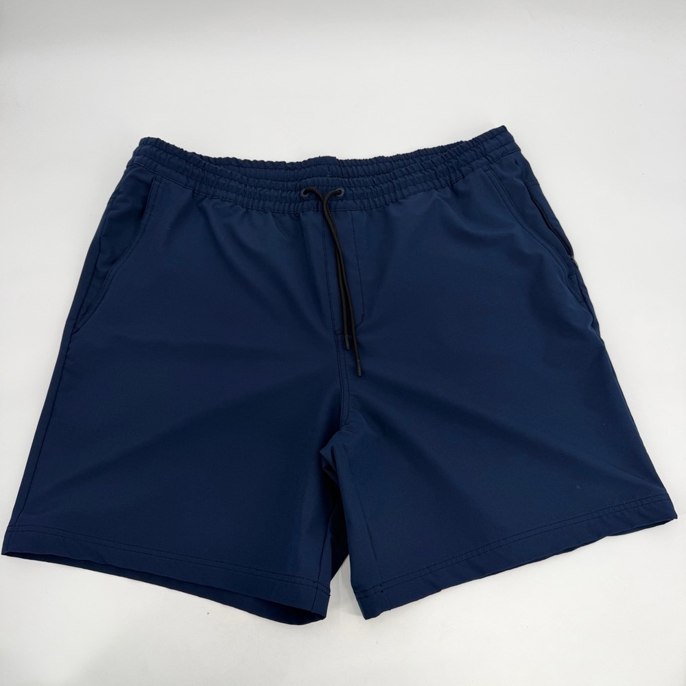 Old Navy Shorts Men’s XXL TALL Navy Blue Stretchtech 8” Water-repellant Jogger